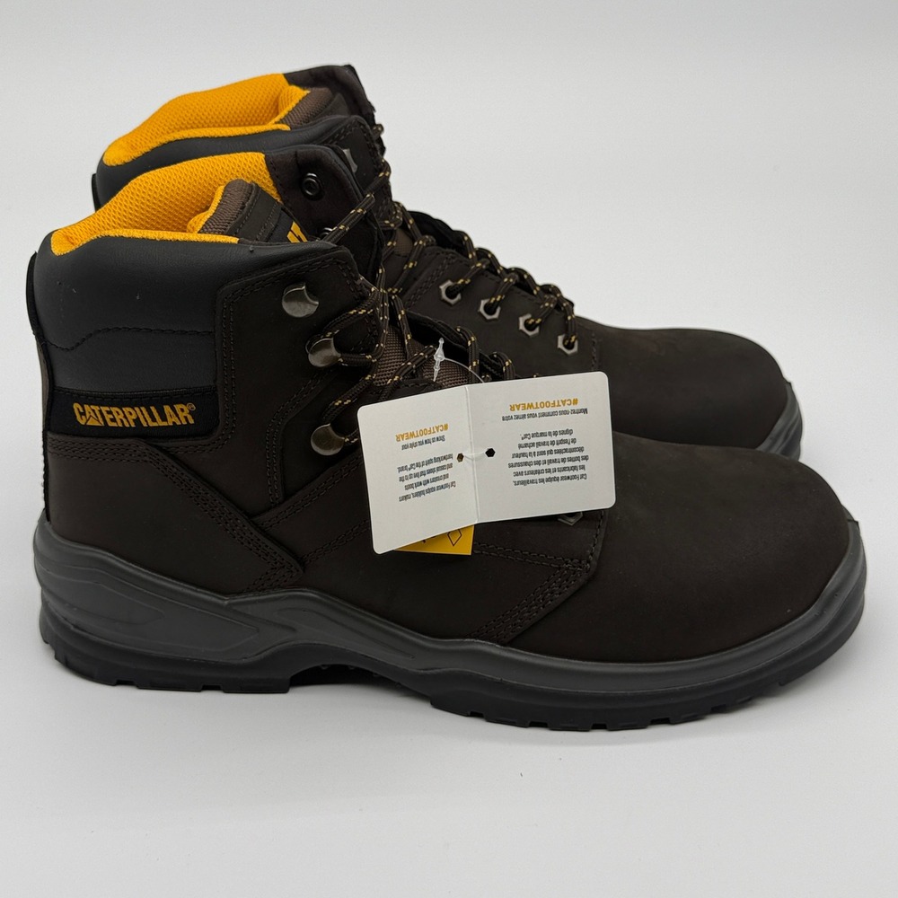 Caterpillar Striver Shoes Mens Size 13 Brown Work P51088